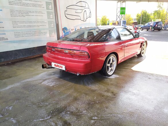 1990 Nissan 200SX S13, пурпурный, 1600000 рублей - вид 7