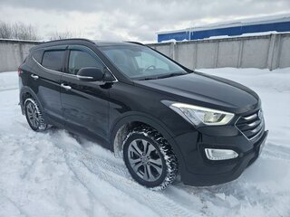 2015 Hyundai Santa Fe III, чёрный, 2200000 рублей, вид 3