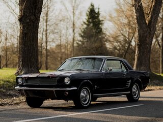 1966 Ford Mustang I, синий, 5300000 рублей, вид 1