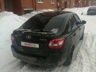 2017 Lada (ВАЗ) Granta I, чёрный, 550000 рублей, вид 2