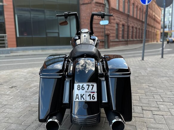 2021 Harley-Davidson Road King, чёрный, 4500000 рублей - вид 9