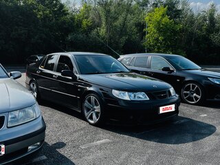 2001 Saab 9-5 I Рестайлинг, чёрный, 810000 рублей, вид 1
