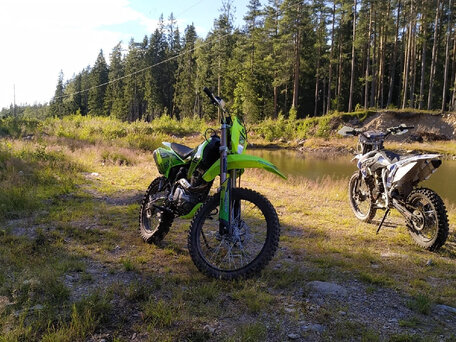 2022 Motoland XR250, зелёный, 130000 рублей, вид 3