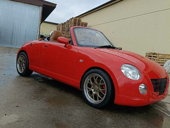 2003 Daihatsu Copen I, красный, 950000 рублей - вид 10