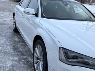 2012 Audi A8 III (D4), белый, 1750000 рублей, вид 3