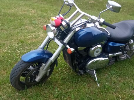 2004 Suzuki Marauder VZ 1600, синий, 620000 рублей, вид 4