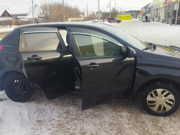 2019 Lada (ВАЗ) XRAY I, чёрный, 970000 рублей - вид 2