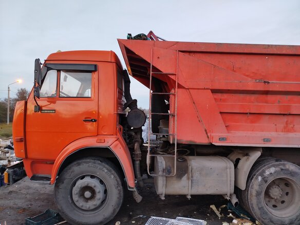 2004 КамАЗ 5511, оранжевый, 1200000 рублей - вид 11