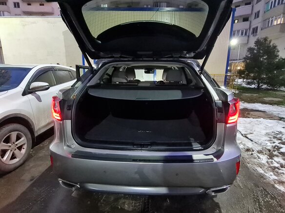 2017 Lexus RX 350 IV, серый, 4046000 рублей - вид 12