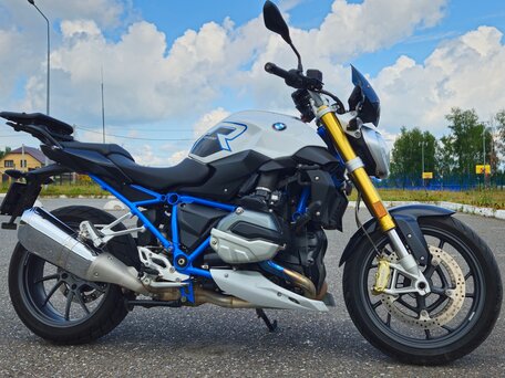 2017 BMW R 1200 R, белый, 1200000 рублей, вид 5