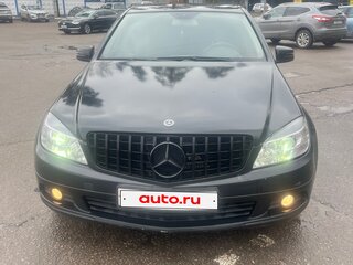 2009 Mercedes-Benz C-Класс 180 Kompressor III (W204), чёрный, 750000 рублей, вид 1