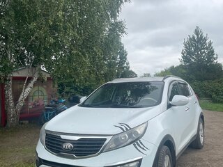 2013 Kia Sportage III, белый, 1300000 рублей, вид 1