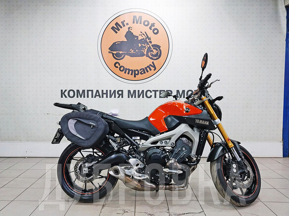 2014 Yamaha MT-09 (FZ-09), оранжевый, 725000 рублей
