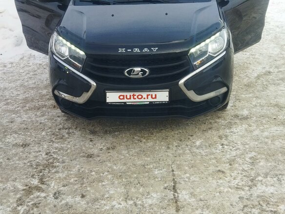 2019 Lada (ВАЗ) XRAY I, чёрный, 970000 рублей