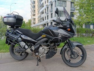 2007 Suzuki V-Strom DL 650, чёрный, 449900 рублей, вид 2
