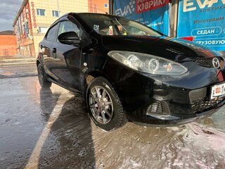 2008 Mazda Demio III (DE), чёрный, 730000 рублей, вид 1