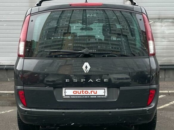 2010 Renault Espace IV Рестайлинг, чёрный, 1100000 рублей - вид 4