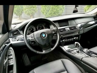 2012 BMW 5 серии 520i VI (F10/F11/F07), чёрный, 1550000 рублей, вид 4