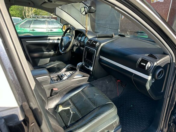 2004 Porsche Cayenne S I (955), чёрный, 1000000 рублей - вид 9