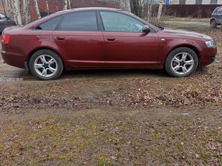 2007 Audi A6 III (C6), красный, 1000000 рублей, вид 2
