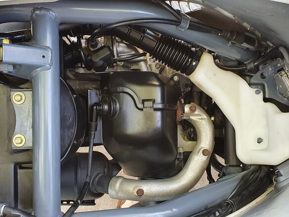 1998 Honda Lead 90, серебристый, 240000 рублей - вид 12