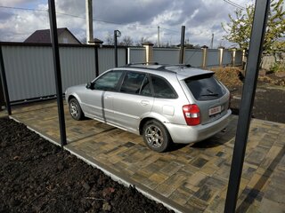 1998 Mazda Familia S-Familia S-Wagon VIII (BJ), серебристый, 200000 рублей, вид 3