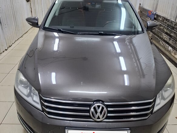 2012 Volkswagen Passat B7, коричневый, 950000 рублей - вид 1
