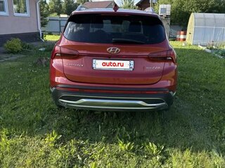 2021 Hyundai Santa Fe IV Рестайлинг, красный, 2910000 рублей, вид 4
