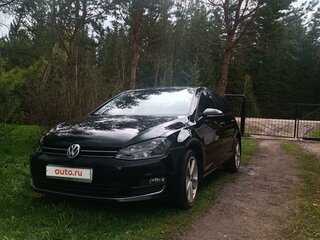 2015 Volkswagen Golf VII, чёрный, 1100000 рублей, вид 2