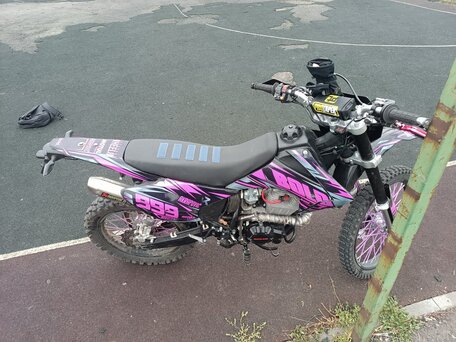 2024 Motoland XR300, фиолетовый, 125000 рублей, вид 2
