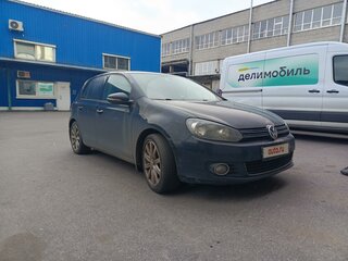 2009 Volkswagen Golf VI, чёрный, 758000 рублей, вид 3