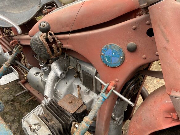 1937 BMW R 12, коричневый, 2000000 рублей - вид 19