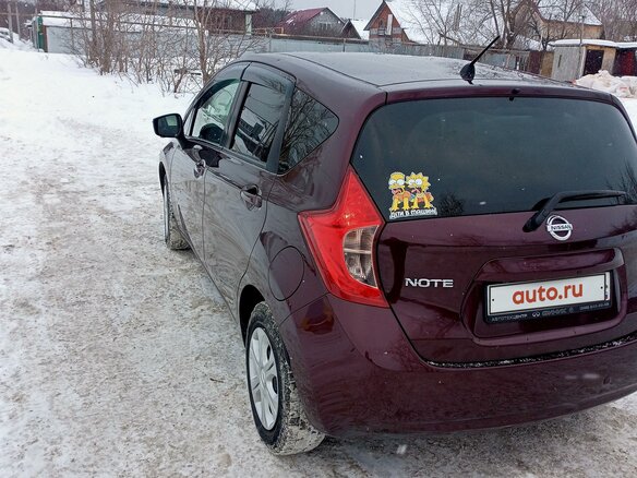 2016 Nissan Note II, красный, 1200000 рублей - вид 6