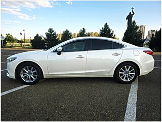 2016 Mazda 6 III (GJ) Рестайлинг, белый, 1785000 рублей, вид 3