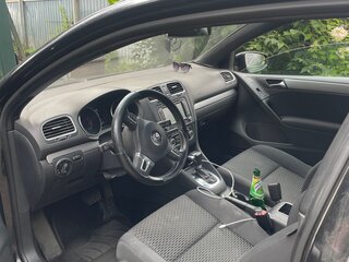 2010 Volkswagen Golf VI, чёрный, 570000 рублей, вид 5