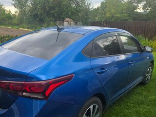 2017 Hyundai Solaris II, синий, 800000 рублей, вид 3