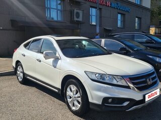 2014 Honda Crosstour I Рестайлинг, белый, 1580000 рублей, вид 5