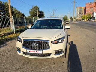 2017 Infiniti QX60 I Рестайлинг, белый, 2299000 рублей, вид 3