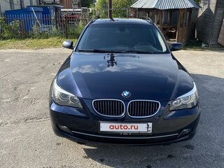 2008 BMW 5 серии 520d V (E60/E61) Рестайлинг, синий, 900000 рублей, вид 2
