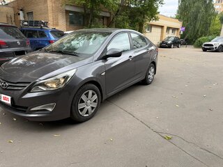 2016 Hyundai Solaris I Рестайлинг, серый, 690000 рублей, вид 2