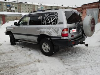 2005 Toyota Land Cruiser 105 100 Series Рестайлинг 1, серебристый, 4300000 рублей, вид 5