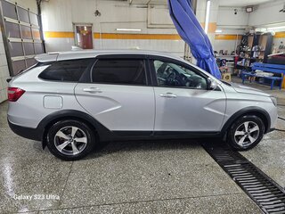 2020 Lada (ВАЗ) Vesta SW Cross I, серый, 1100000 рублей, вид 2