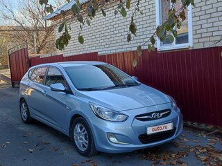 2012 Hyundai Solaris I, голубой, 730000 рублей, вид 5