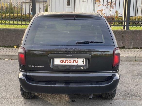 2005 Dodge Caravan 4-speed IV, чёрный, 535000 рублей - вид 3
