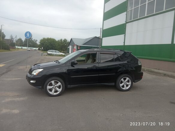 2006 Lexus RX 350 II Рестайлинг, чёрный, 1298280 рублей