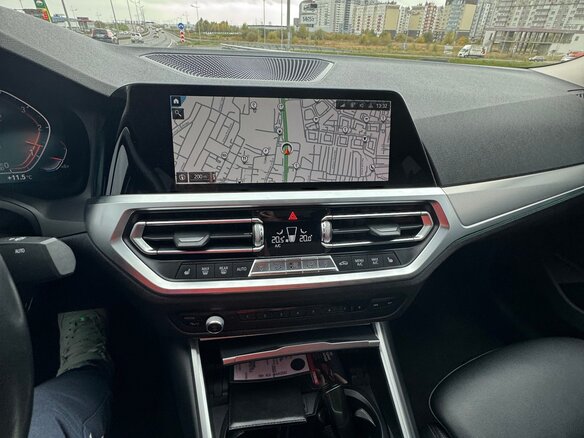 2020 BMW 3 серии 318d VII (G2x), синий, 3200000 рублей - вид 7