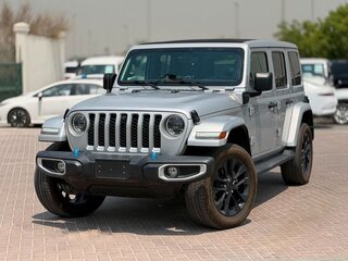2023 Jeep Wrangler 4xe IV (JL) Рестайлинг, серебристый, 7666666 рублей, вид 1