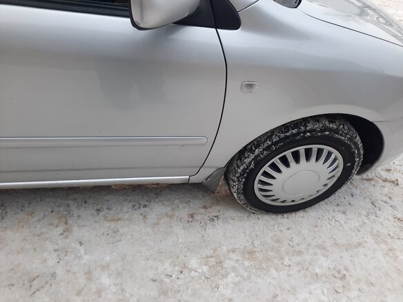 2003 Toyota Corolla IX (E120, E130), белый, 550000 рублей - вид 7
