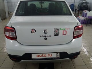 2019 Renault Logan Stepway II Рестайлинг, белый, 750000 рублей, вид 4