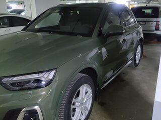 2021 Audi Q5 45 TFSI II (FY) Рестайлинг, зелёный, 6000000 рублей, вид 5